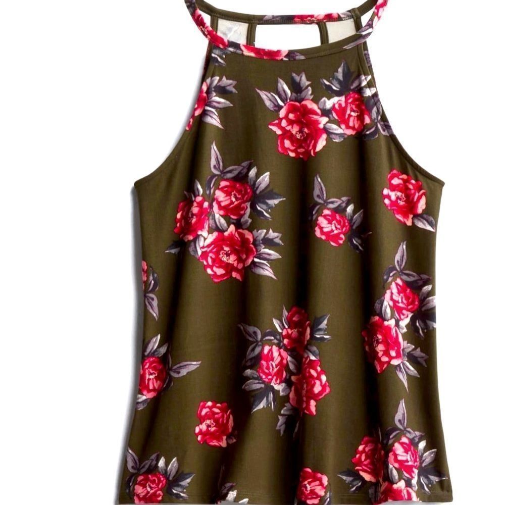 Nine Britton Blaine‎ Back Keyhole Knit Halter Top
